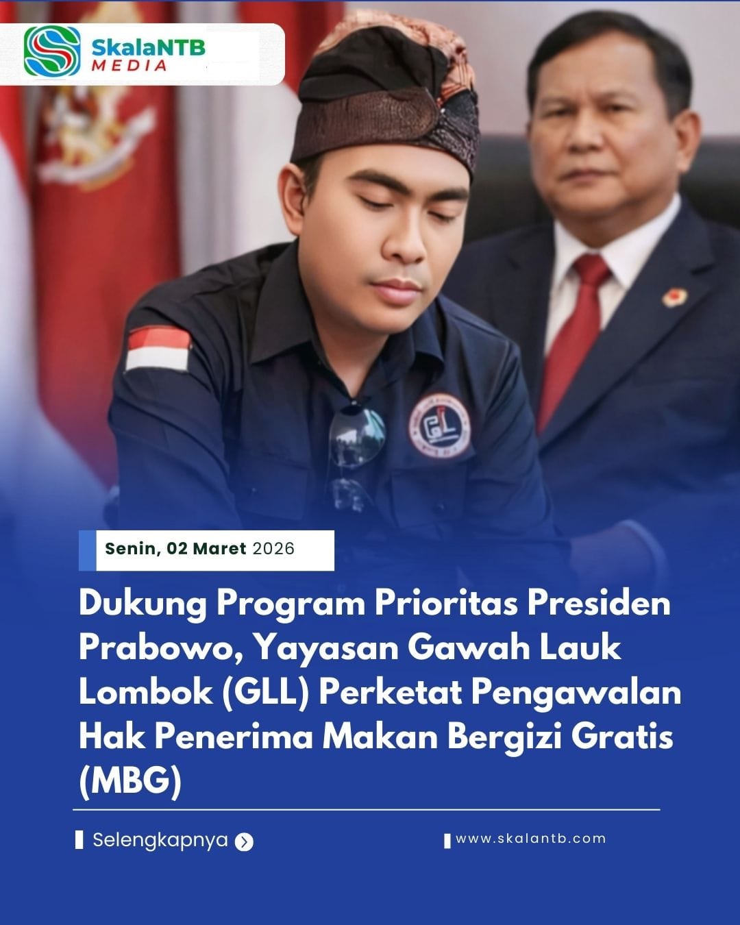 Dukung Program Prioritas Presiden Prabowo, Yayasan Gawah Lauk Lombok (GLL) Perketat Pengawalan Hak Penerima Makan Bergizi Gratis (MBG)