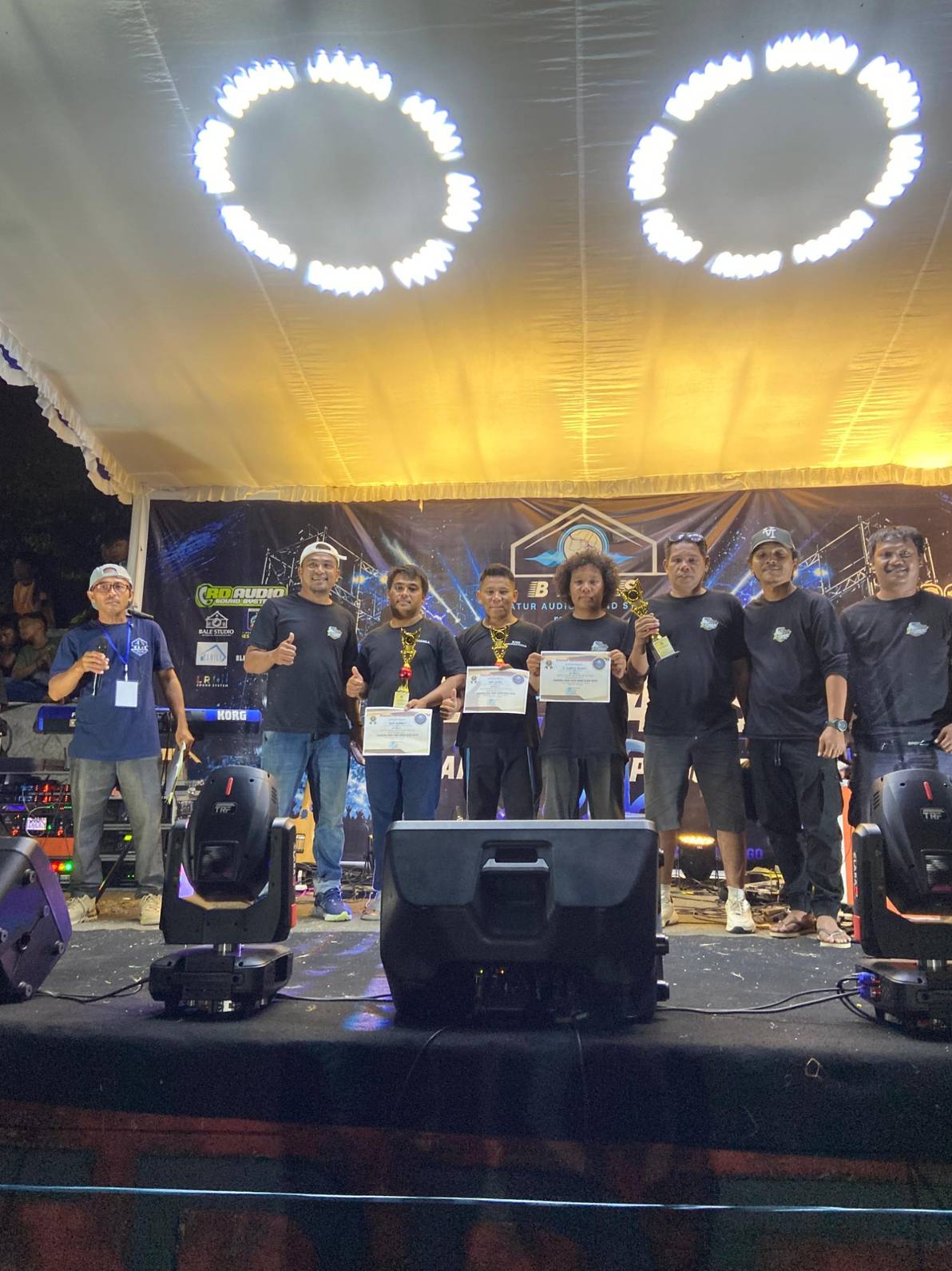 Maya Karmila Audio Masbagik Sabet Juara 1 Parade dan Battle Sound Miniatur Se-NTB