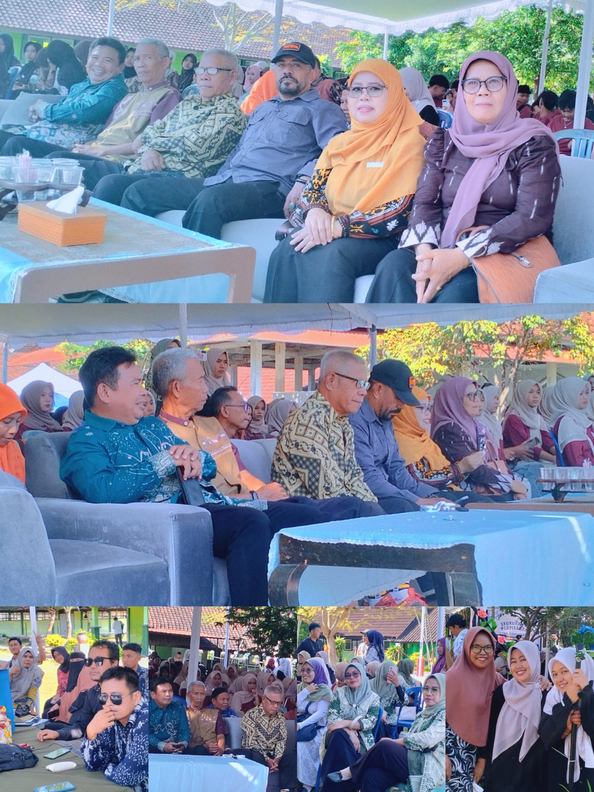 Dua Momen Haru di SMPN 1 Sakra: Lepas Siswa Kelas 1X (9) Sekaligus Pindah Tugas Tiga Guru Terbaik